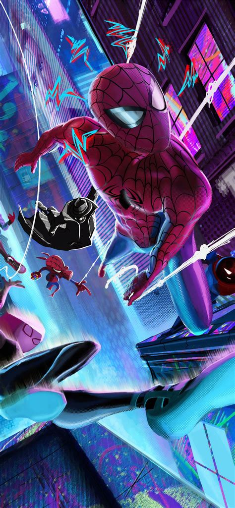 Awesome Spider Verse iPhone Wallpapers